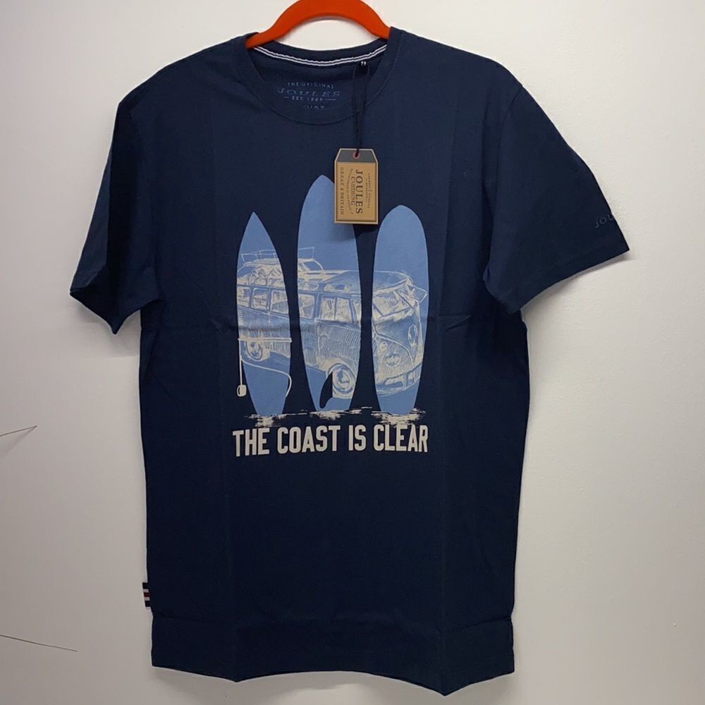 🔥 Joules T-shirt men Sz medium New